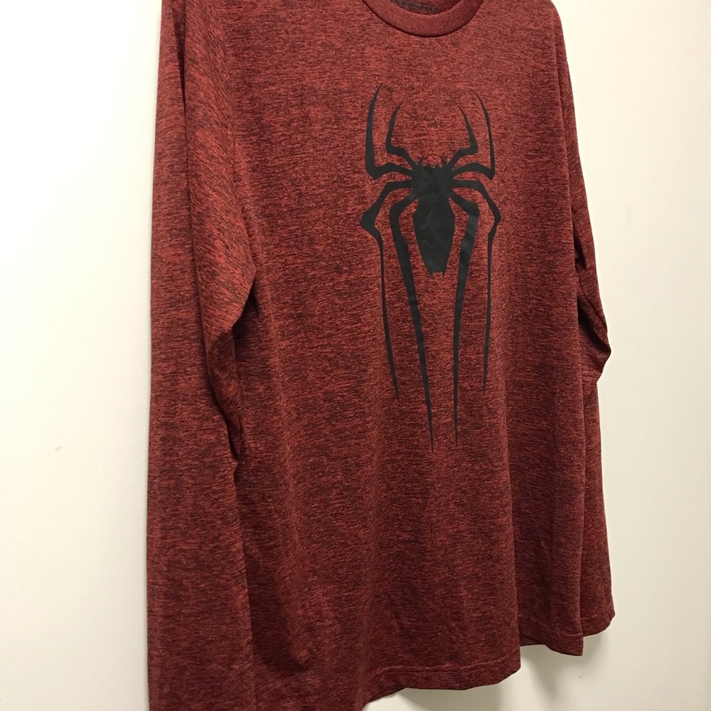 Amazing Spider Man 2 Red Polyester Shirt! - Picture 3 of 10